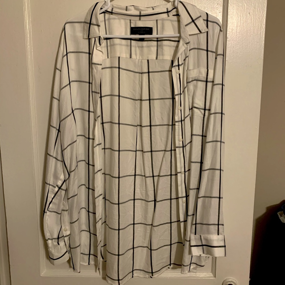 Banana Republic Factory Large boyfriend shirt